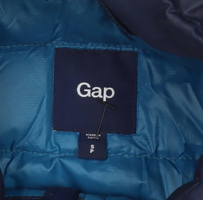 Womens UK Size S Gap Blue Puffer Jacket