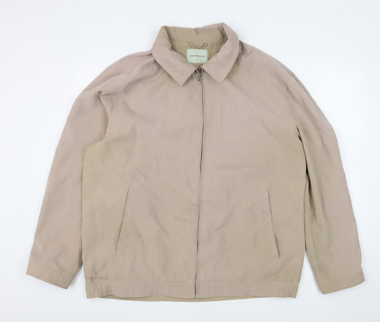 Mens UK Size XL Greenwoods Beige Basic Jacket
