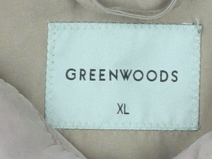 Mens UK Size XL Greenwoods Beige Basic Jacket