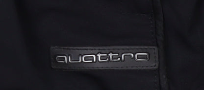 Quattro Women's Black Size 12 Basic Winter Jacket