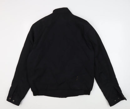 Mens UK Size M Collezione Black Basic Jacket