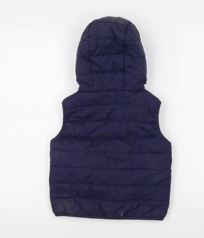 Peter Storm Boys Blue Puffer Jacket 5-6 Years