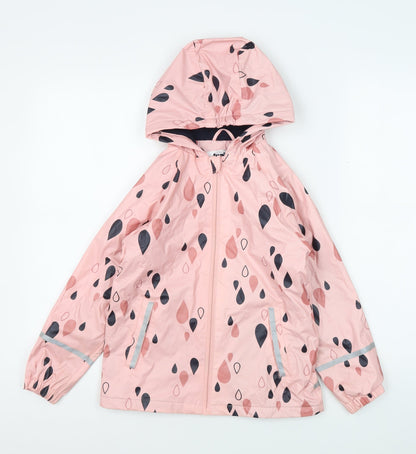 Lupilu Pink Girls Rain Coat 6-8 Years