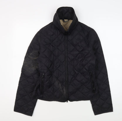 Womens UK Size M Henri Lloyd Black Puffer Jacket