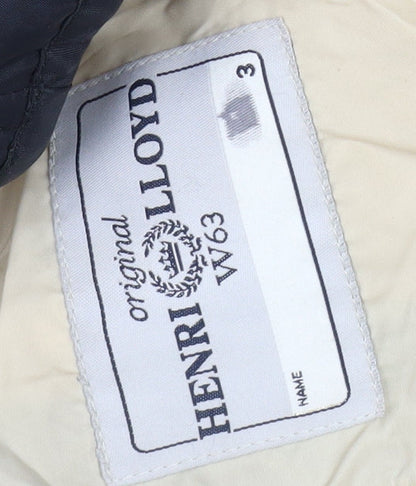 Womens UK Size M Henri Lloyd Black Puffer Jacket
