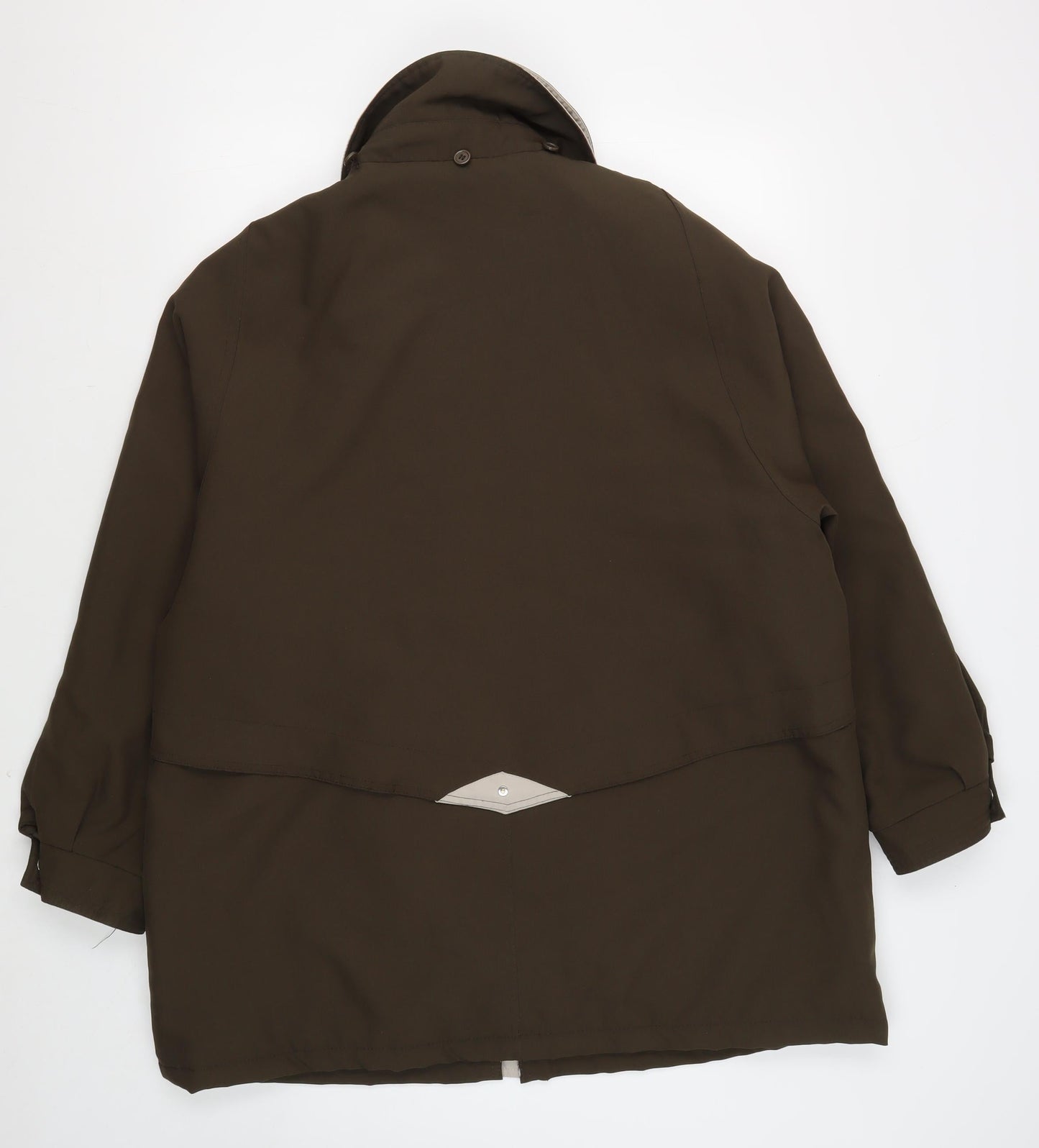Womens UK Size 20 David Barry Brown Overcoat