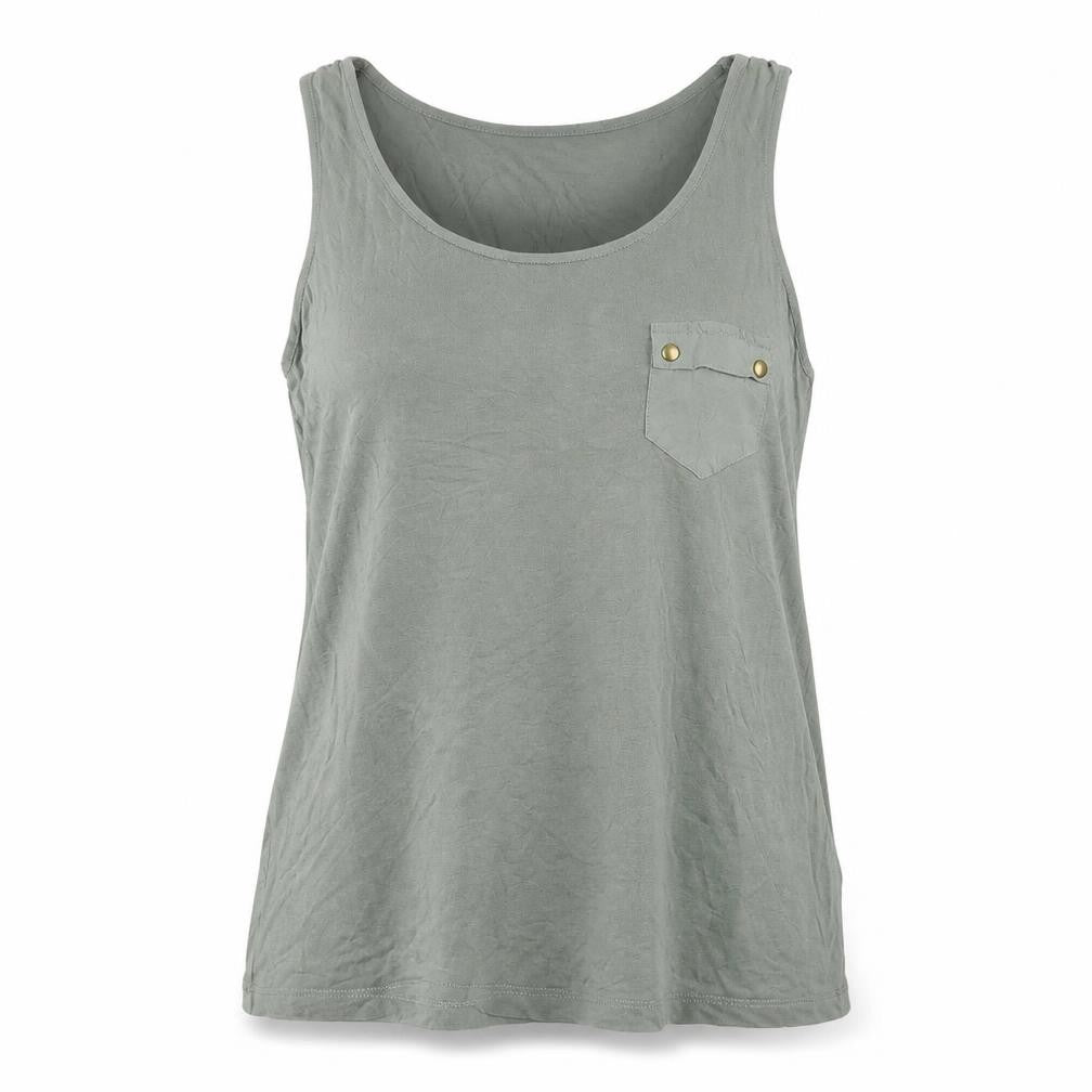 Warehouse Women’s Green Tank Top Size 14