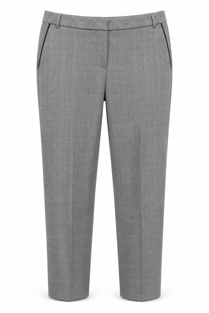 Womens UK Size 14 NEXT Regular Fit Business Workwear Grey Trousers