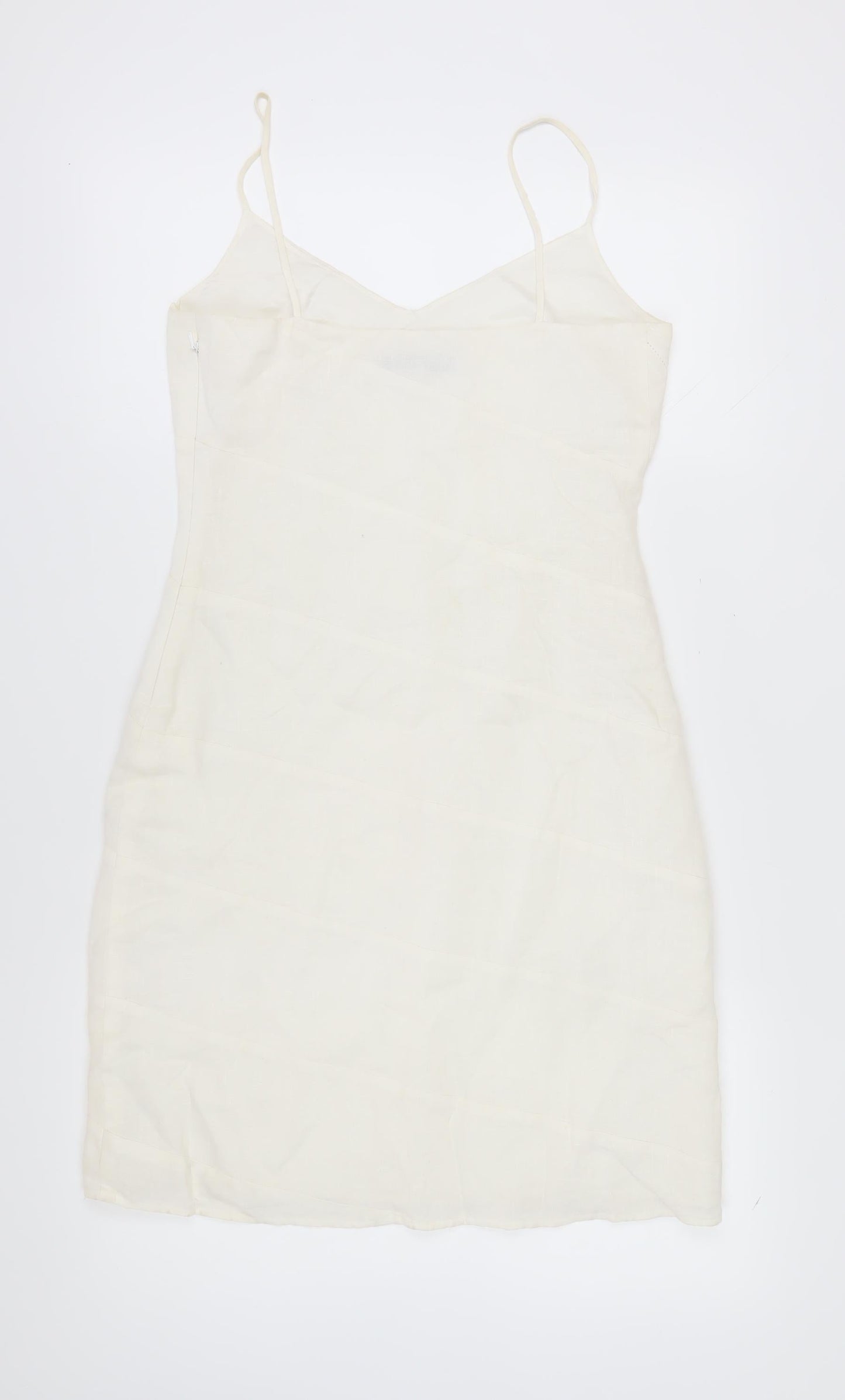 Rocha John Rocha Ivory Slip Dress, Size 10, Summer Sleeveless