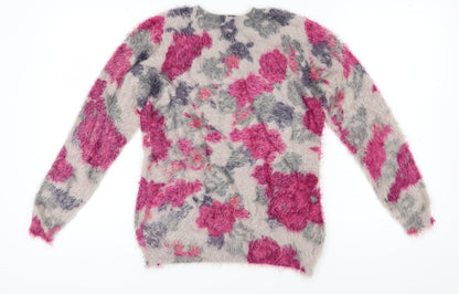 Womens UK Size M Miyoko Multicoloured Pullover Jumper