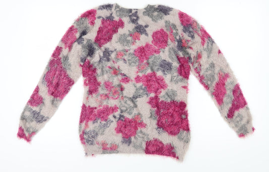 Womens UK Size M Miyoko Multicoloured Pullover Jumper
