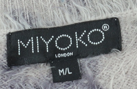 Womens UK Size M Miyoko Multicoloured Pullover Jumper