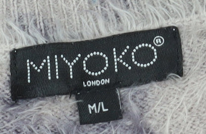 Womens UK Size M Miyoko Multicoloured Pullover Jumper