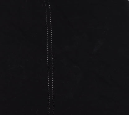 Amaranto Women's Black Midi Pencil Skirt Size 12