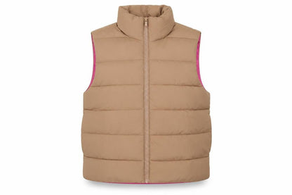 Womens UK Size L Noisy may Brown Puffer Jacket