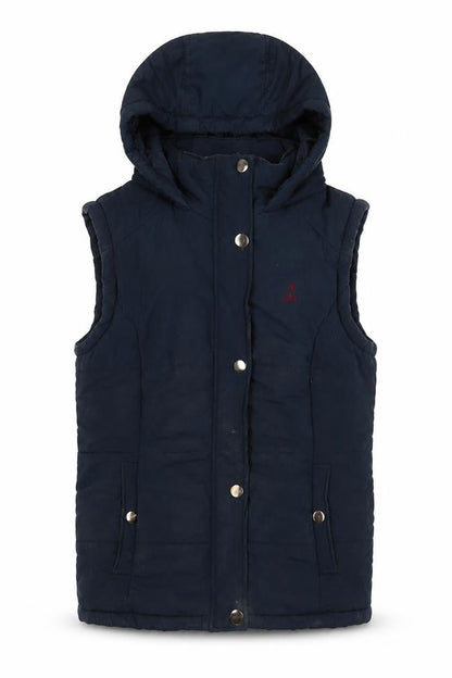 Womens UK Size 8 Blonde + Blonde Blue Puffer Jacket