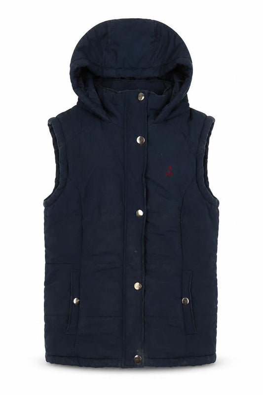 Womens UK Size 8 Blonde + Blonde Blue Puffer Jacket