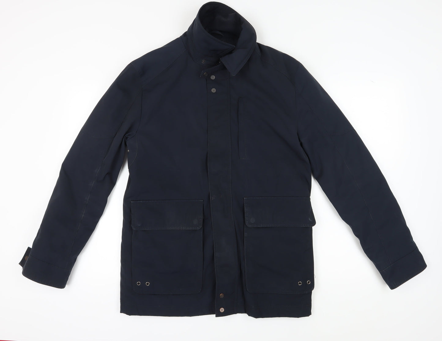Mens UK Size 50 Riley Blue Military Jacket