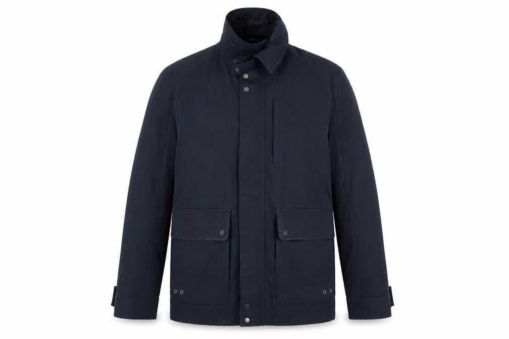 Mens UK Size 50 Riley Blue Military Jacket