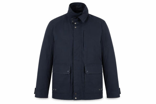 Mens UK Size 50 Riley Blue Military Jacket