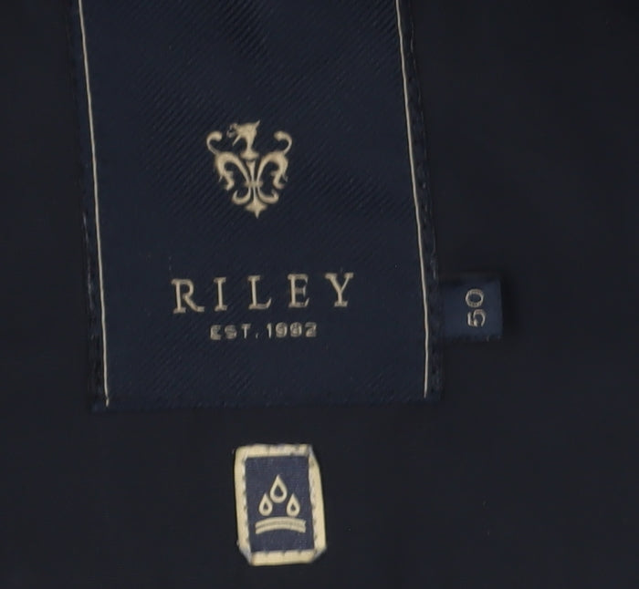 Mens UK Size 50 Riley Blue Military Jacket
