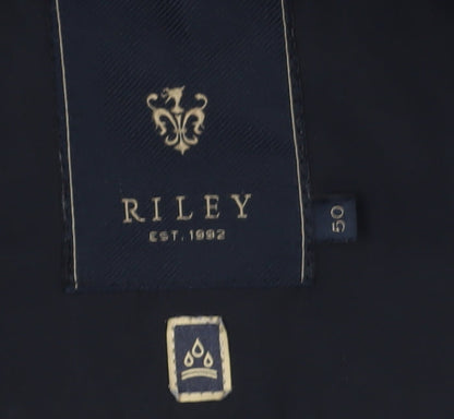 Mens UK Size 50 Riley Blue Military Jacket