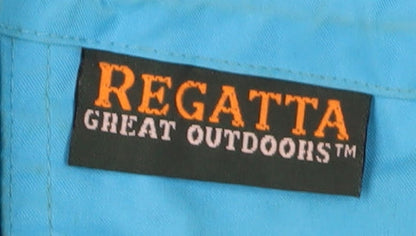 Womens UK Size 10 Regatta Blue Parka Coat