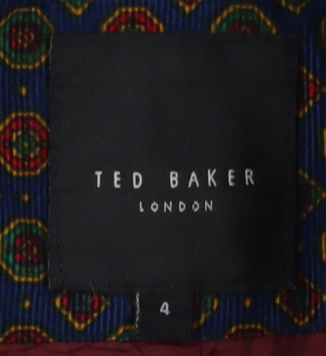 Mens UK Size 4 Ted Baker Black Casual