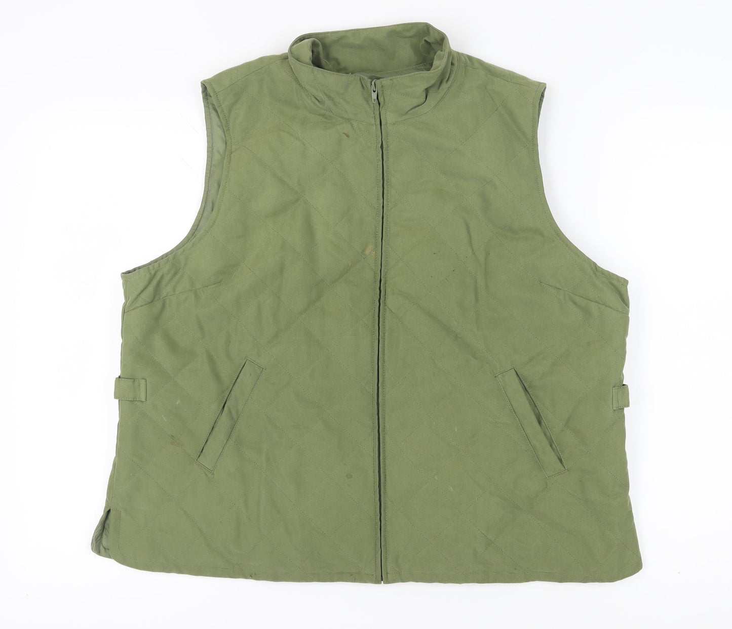 Orvis Women's Green Quilted Waistcoat XL