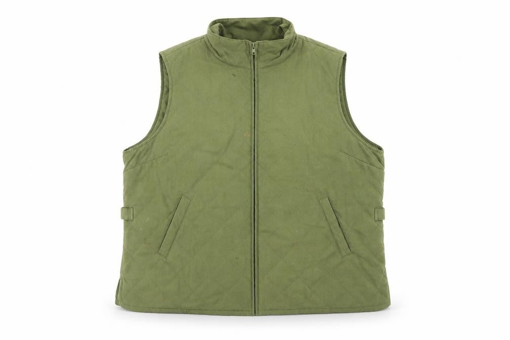 Womens UK Size XL Orvis Green Quilted Coat