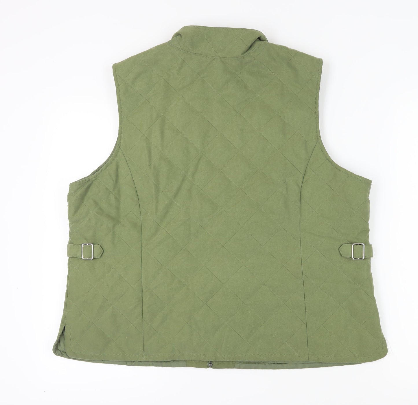 Orvis Women's Green Quilted Waistcoat XL