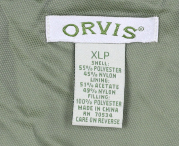Orvis Women's Green Quilted Waistcoat XL