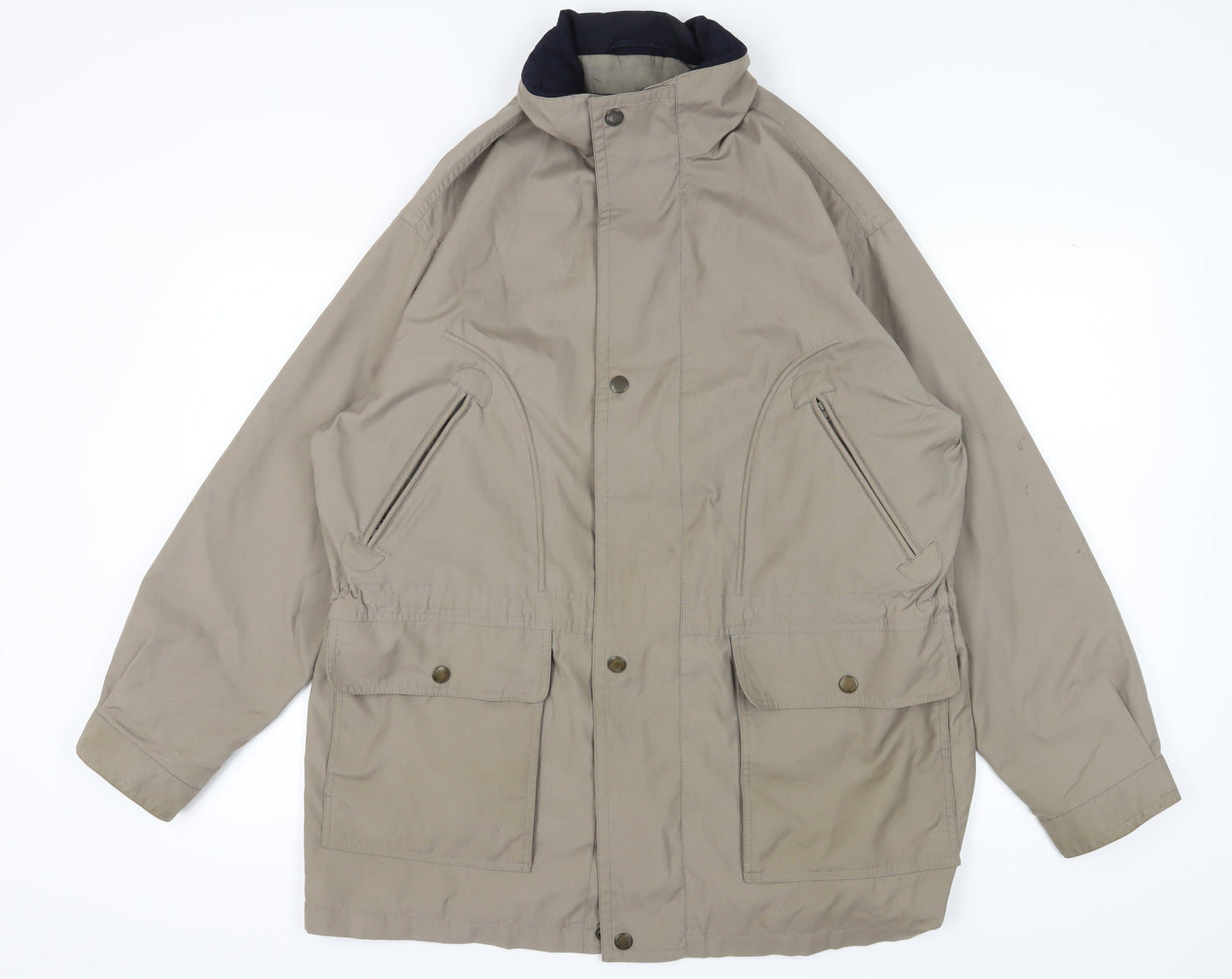 Mens UK Size L BHS Beige Parka Coat