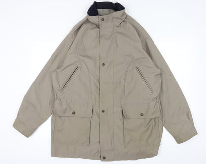 Mens UK Size L BHS Beige Parka Coat
