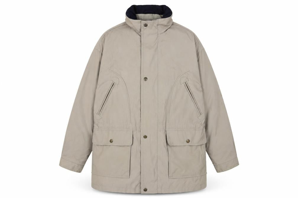 Mens UK Size L BHS Beige Parka Coat