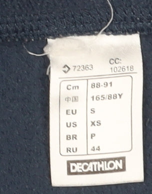 Decathlon Women’s Blue XS Fleece Pullover Sweatshirt