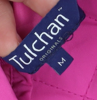 Womens UK Size M Tulchan Pink Quilted Coat