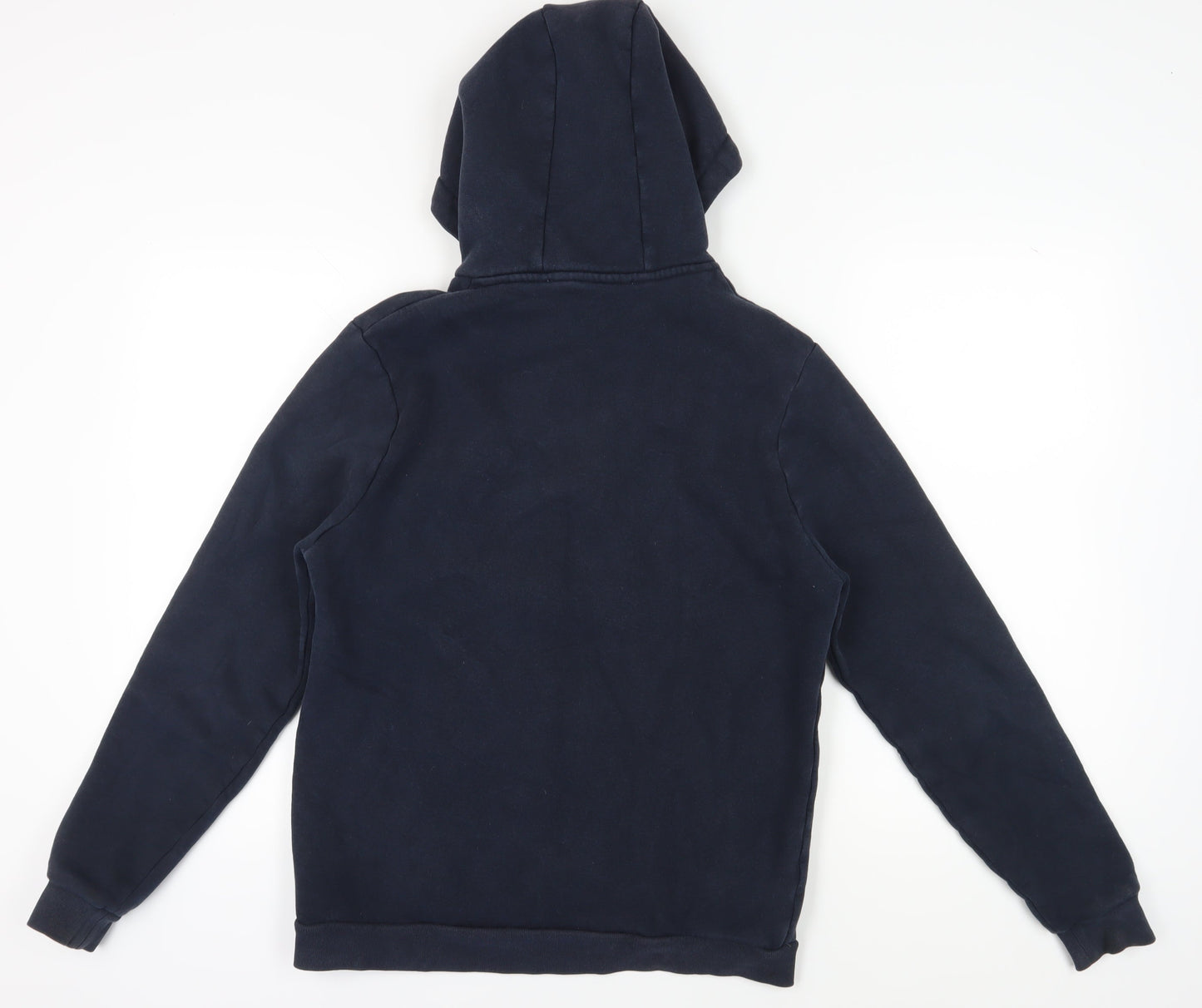 Mens UK Size M Jameson Carter Blue Pullover Hoodie