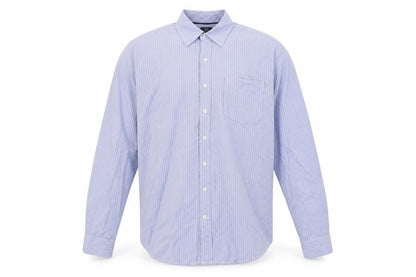 Gap Men's Blue Slim Fit Striped Shirt XL