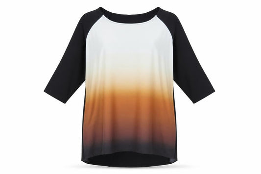 Womens UK Size 24 Evans Black Basic T-Shirt