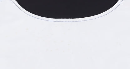 Evans Women's Black Colourblock 3/4 Sleeve T-Shirt