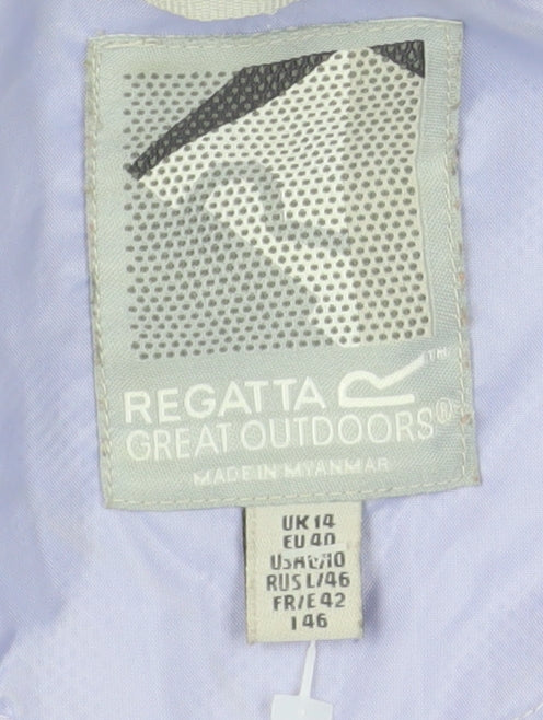 Womens UK Size 14 Regatta Purple Waterproof