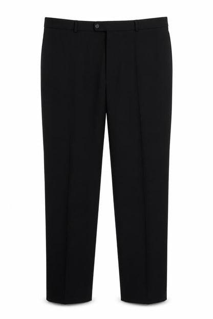Mens UK Size 38 Armando  Dress Pants Black Trousers