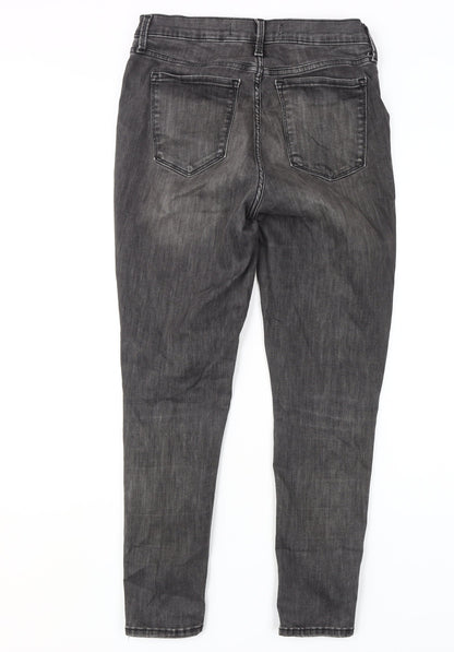 Gap Women's Grey Skinny Jeans Size 10 High Rise