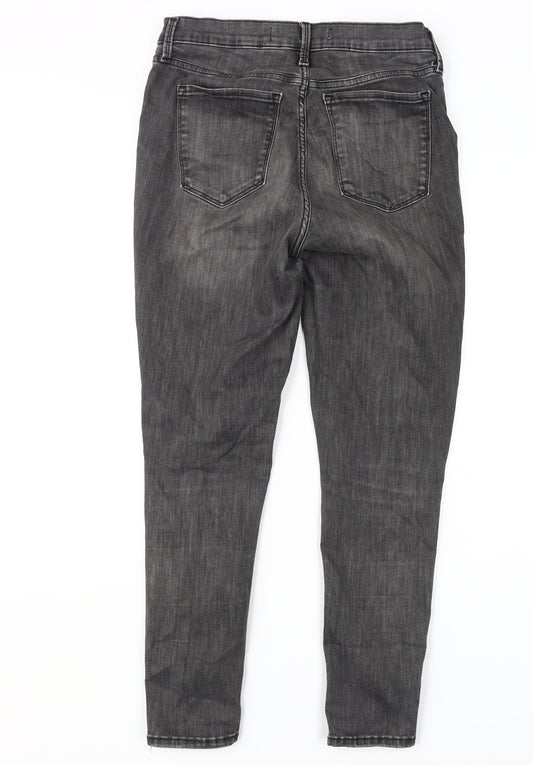 Gap Women's Grey Skinny Jeans Size 10 High Rise