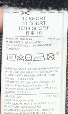 Gap Women's Grey Skinny Jeans Size 10 High Rise