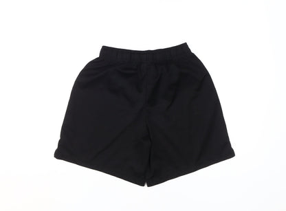 Sondico Boys Black Athletic Shorts 13Y Relaxed Fit