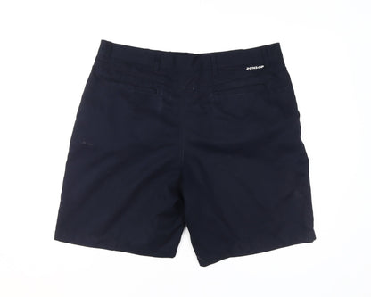 Dunlop Mens Blue Chino Shorts Size 36 with Logo
