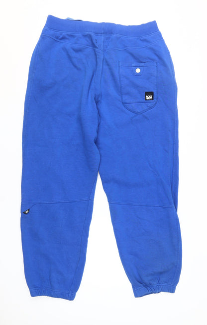 Rock & Phsy Men's Blue Jogger Trousers XL