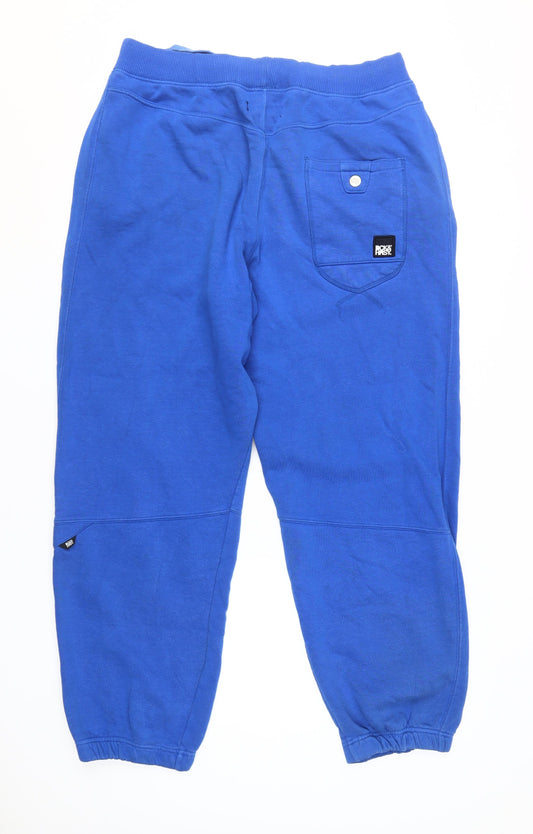 Rock & Phsy Men's Blue Jogger Trousers XL